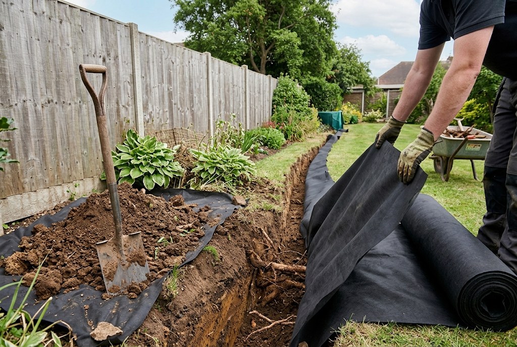 A driveway is lifting